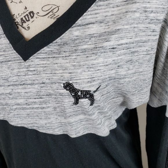 {Victoria's Secret} long sleeve sequined t - Picture 5 of 6